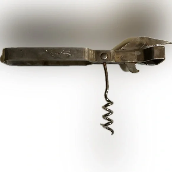 VTG VAUGHAN CAN OPENER CORKSCREW KITCHEN MULTI TOOL 5.75” COLLECTIBLE CAMP HIKE - Picture 4 of 7
